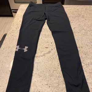 Black Under Armour full length legging. New. SM